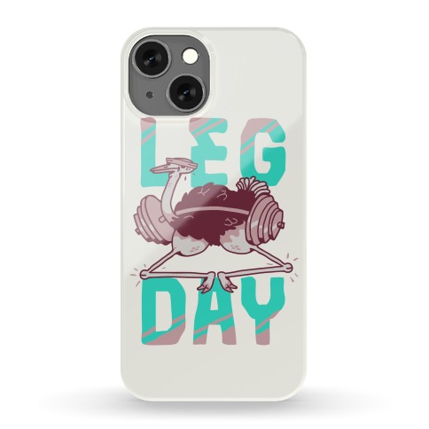 Leg Day Ostrich Phone Case
