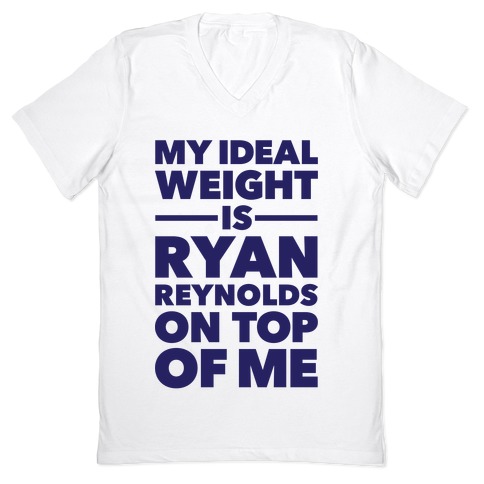 Ideal Weight (Ryan Reynolds) T-Shirts | LookHUMAN