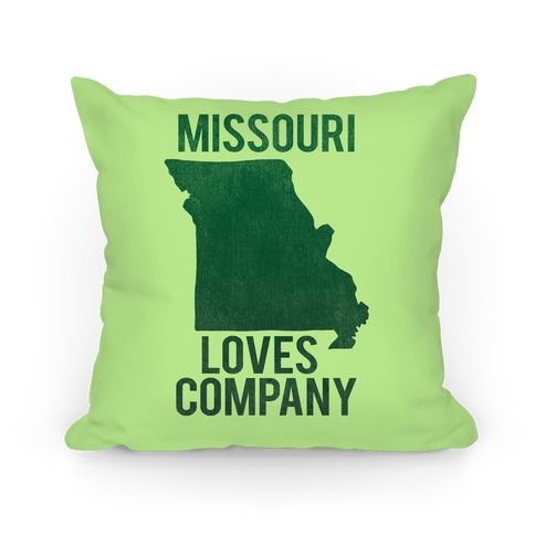 Missouri Loves Company Pillow