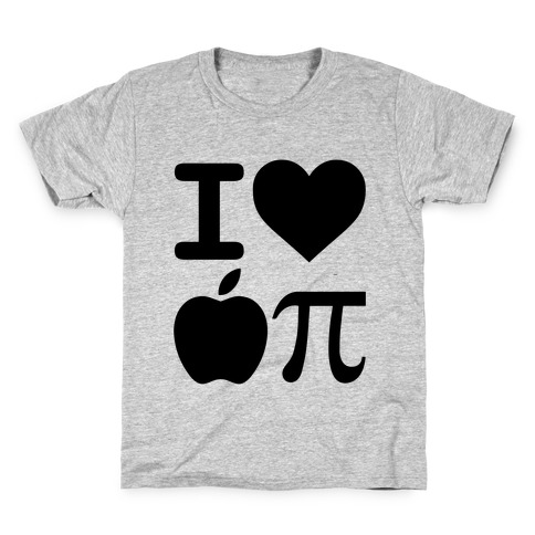 I Love Apple Pie Kids T-Shirt
