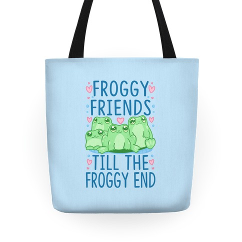 Froggy Friends Till The Froggy End Tote