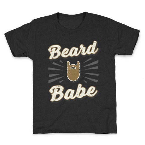 Beard Babe Kids T-Shirt
