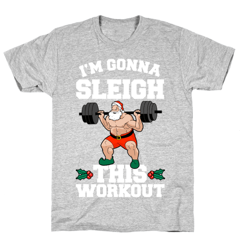 lifting christmas shirts