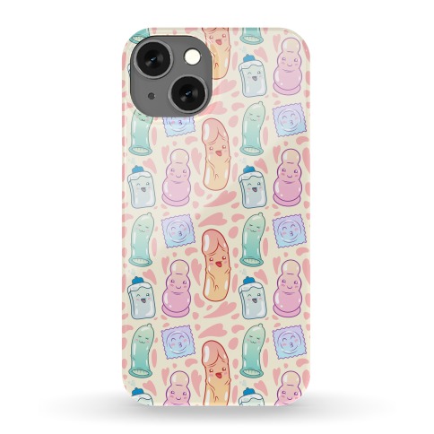 Cute Sex Toy Pattern Phone Case