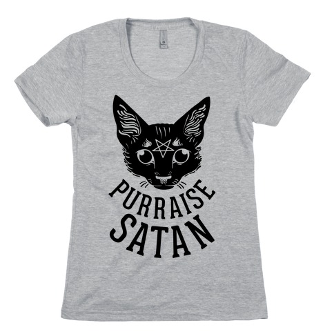 Purraise Satan Womens T-Shirt