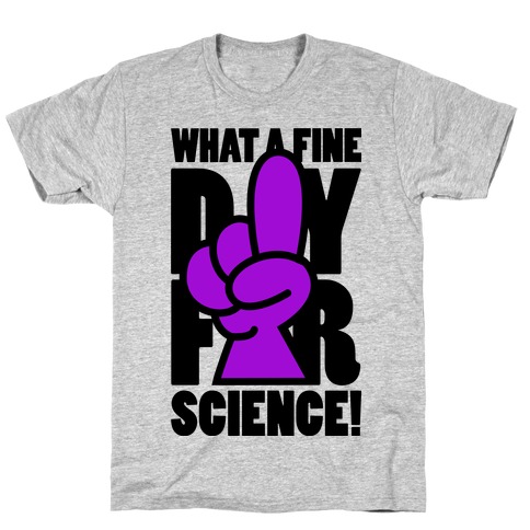 What A Fine Day For Science T-Shirt