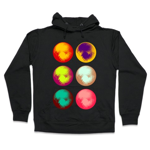 Pop Art Pluto Hooded Sweatshirt