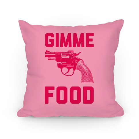 Gimme Food Pillow