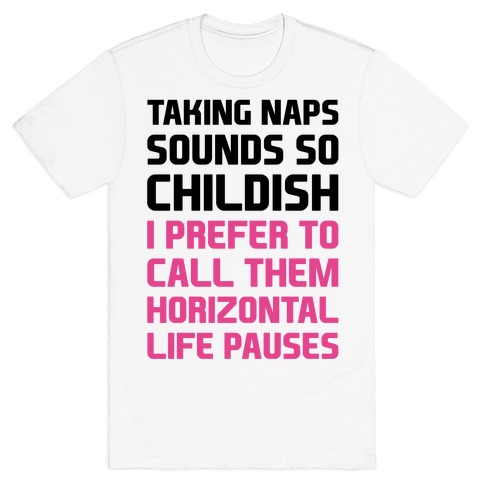 Horizontal Life Pauses T-Shirt
