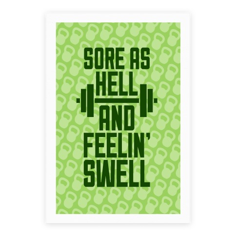 Sore As Hell Poster