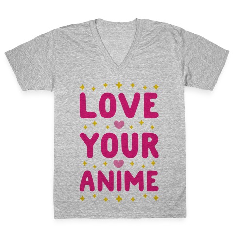 Love Your Anime V-Neck Tee Shirt
