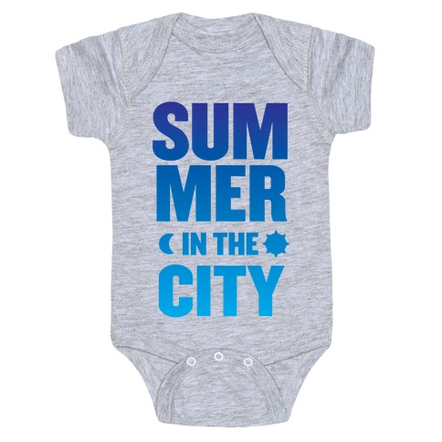 Summer In The City Baby One-Piece