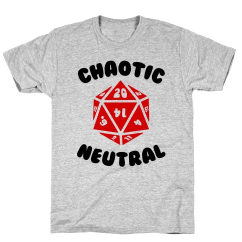 chaotic neutral t shirt