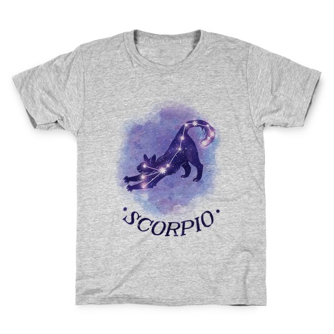 Cat Zodiac: Scorpio Kids T-Shirt