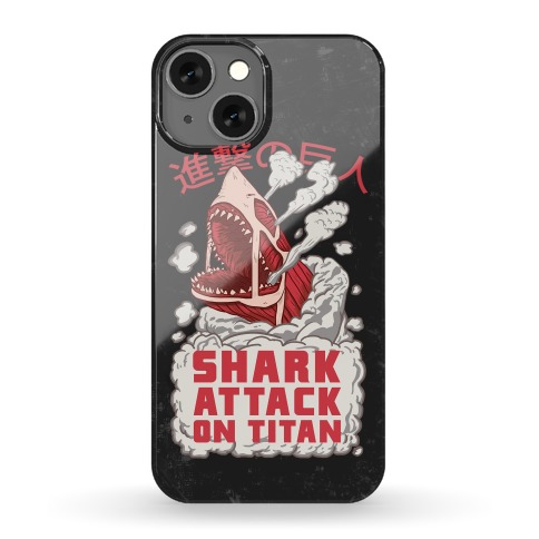 Shark Attack On Titan Phone Case