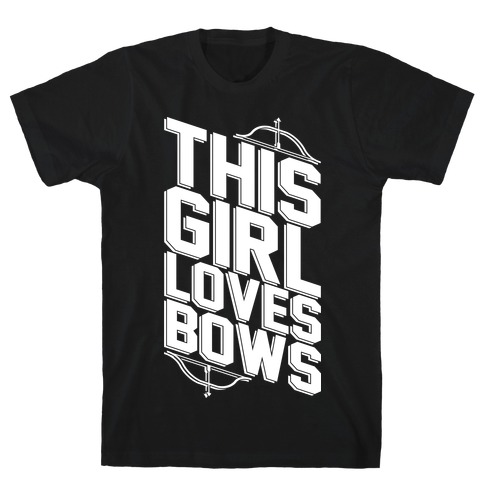 This Girl Loves Bows T-Shirt