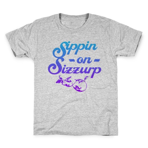 Sippin On Sizzurp (V Neck) Kids T-Shirt
