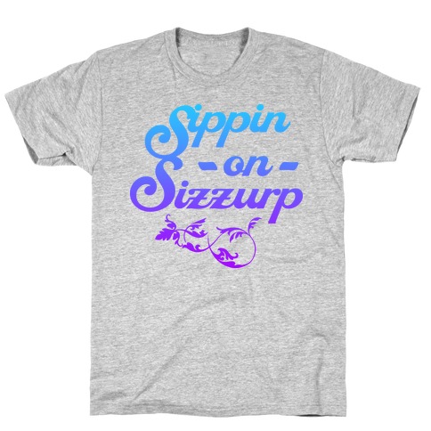 Sippin On Sizzurp (V Neck) T-Shirt