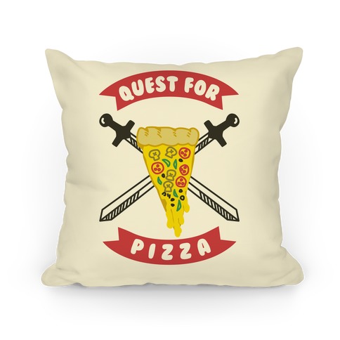 Quest for Pizza Pillow