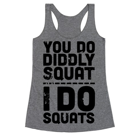 Diddly Squat Racerback Tank Top