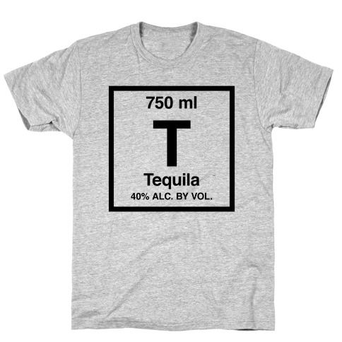 Tequila Element (Periodic Alcohol) T-Shirt