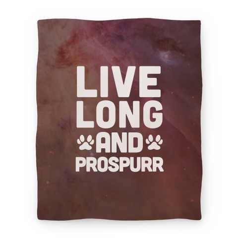 Live Long And Prospurr Blanket