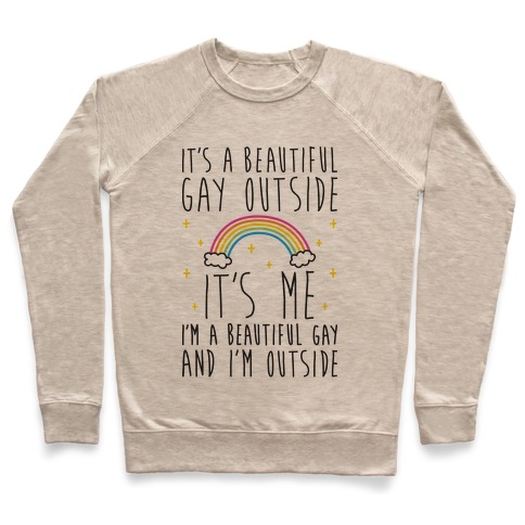 It's A Beautiful Gay Outside Pullover