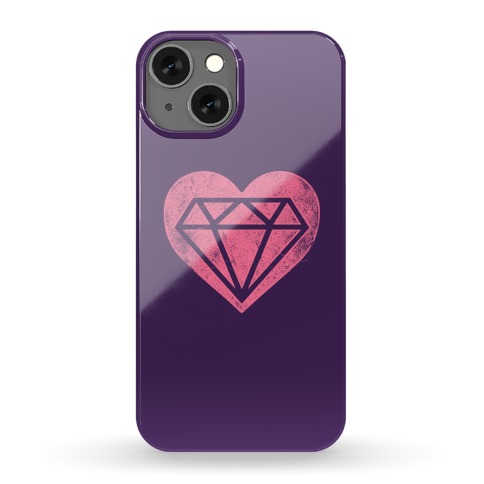 Diamond Heart Phone Case