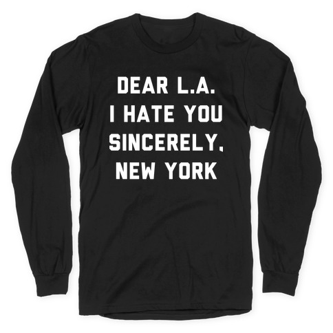 NY/LA BLACK - T-SHIRT