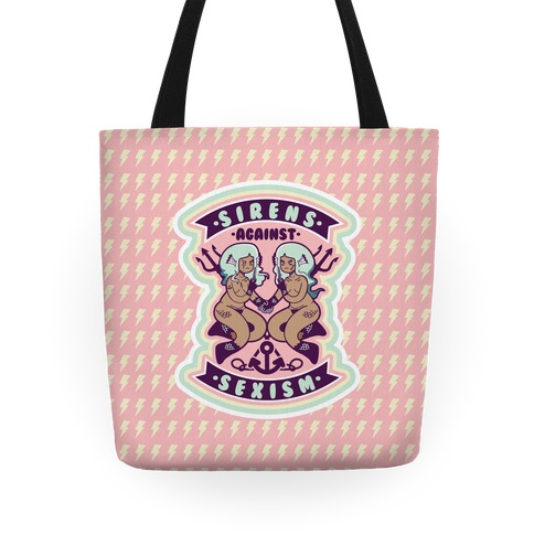 Sirens Against Sexism Tote