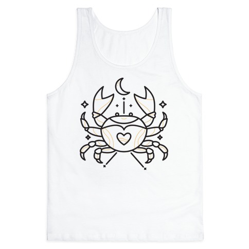 Astrology Cancer Crab Tank Top