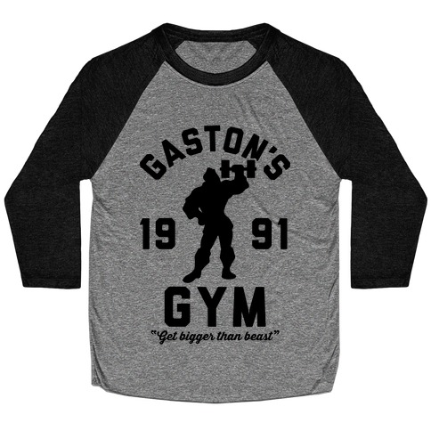 Gaston's Gym Baseball Tee