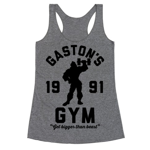 Gaston's Gym Racerback Tank Top