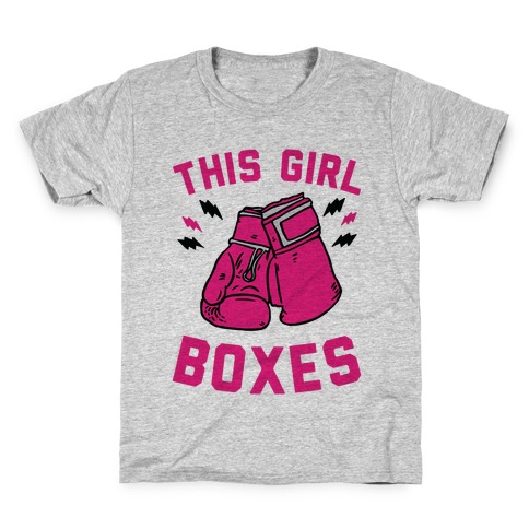 This Girl Boxes Kids T-Shirt