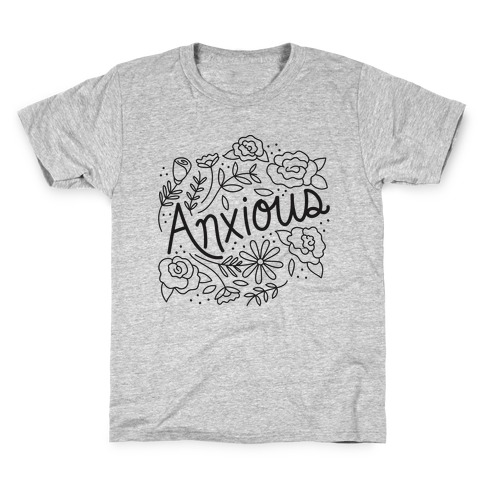 Anxious Florals Kids T-Shirt