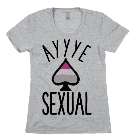 Aye Sexual Womens T-Shirt