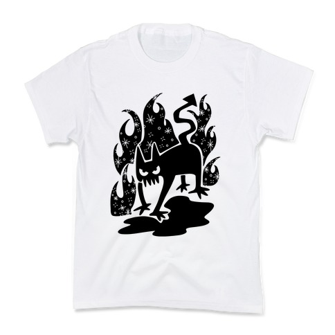 Demon Cat Kids T-Shirt