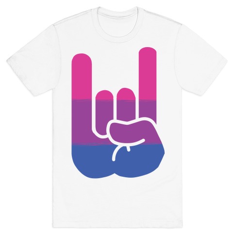 Rock On Bi Pride T-Shirt