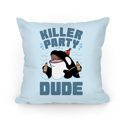 Killer Party Dude Pillow