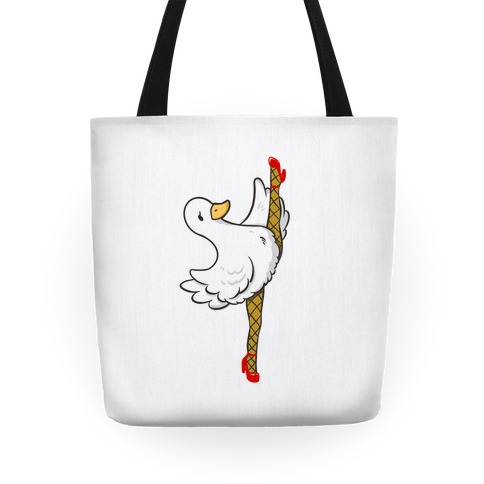 Duck Dance Pin-up Legs Tote