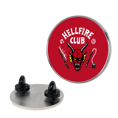 Hellfire D&D Club Pin