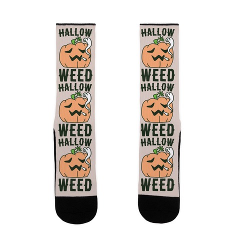 Hallow-Weed Sock