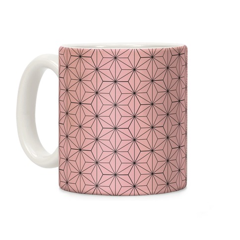 Nezuko Pattern Coffee Mug
