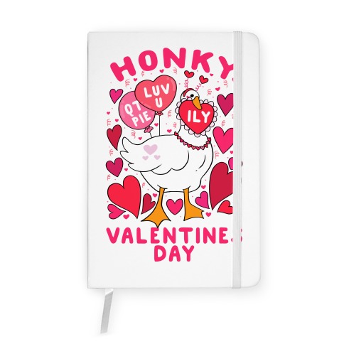 Honky Valentine's Day Notebook