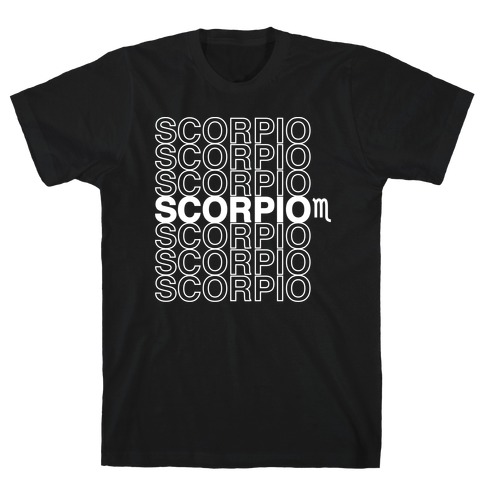 Scorpio - Zodiac Thank You Parody T-Shirt