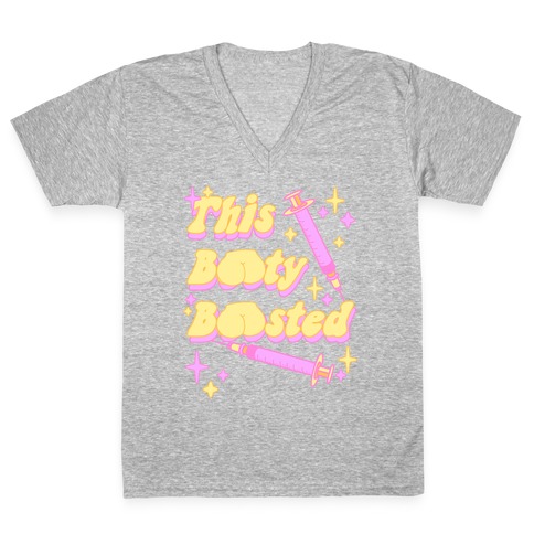 This Booty Boosted V-Neck Tee Shirt