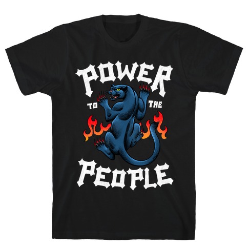 Power to the People Panther T-Shirt