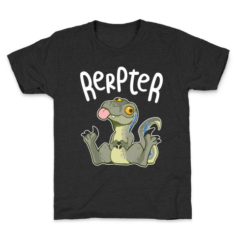 Derpy Raptor Rerpter Kids T-Shirt