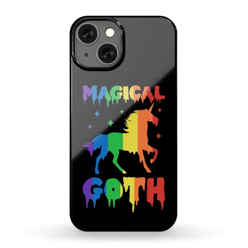 Magical Goth Unicorn Phone Case