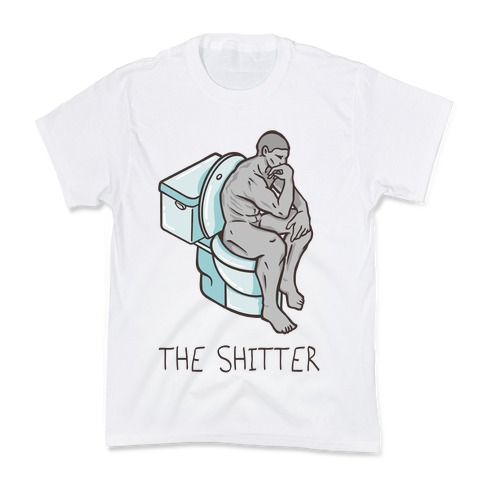 The Shitter Parody Kids T-Shirt